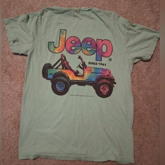 Jeep Green Graphic T-Shirt - Picture 3 of 6